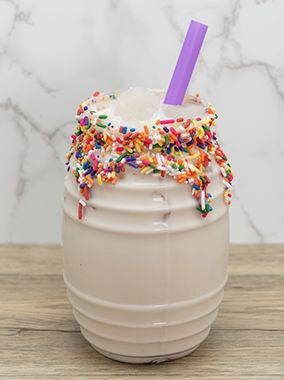 Batido de horchata con helado
